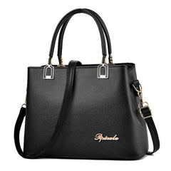 Luxury PU Leather Clutch - Stylish Handbag for Women Black