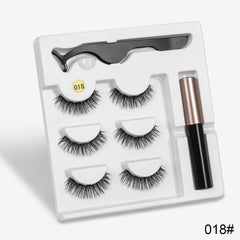 Magnetic Eyelashes Kit: Reusable Magnetic False Eyelashes Set 018