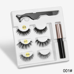 Magnetic Eyelashes Kit: Reusable Magnetic False Eyelashes Set 001