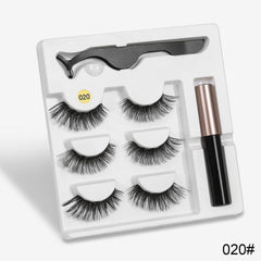 Magnetic Eyelashes Kit: Reusable Magnetic False Eyelashes Set 020