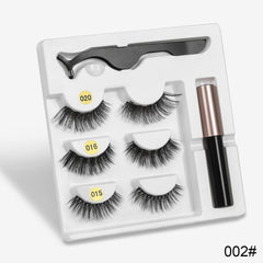 Magnetic Eyelashes Kit: Reusable Magnetic False Eyelashes Set 002