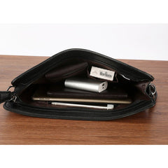 Men's Casual Street Clutch Bag Black