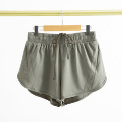 Mesh Yoga Paints Two - piece Sports Pants Soft and Breathable. Army Green