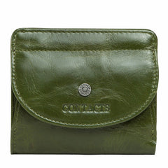 Mini Clutch Coin Purse Green