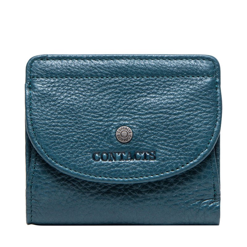 Mini Clutch Coin Purse Blue