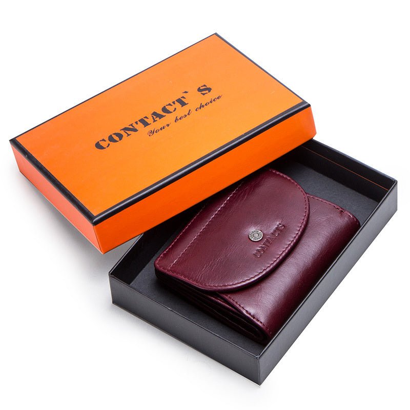 Mini Clutch Coin Purse Red
