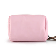 Mini Clutch Cosmetic Bag – Portable & Stylish Pink