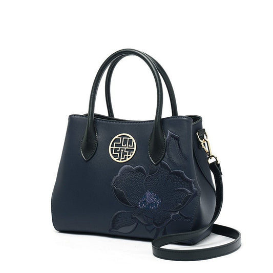 Mother’s Day Clutch Tote Bag - Perfect Birthday Gift for Mom Blue