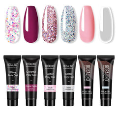 Multicolor Nail Gel Starter Kit with Accessories Collection 02style