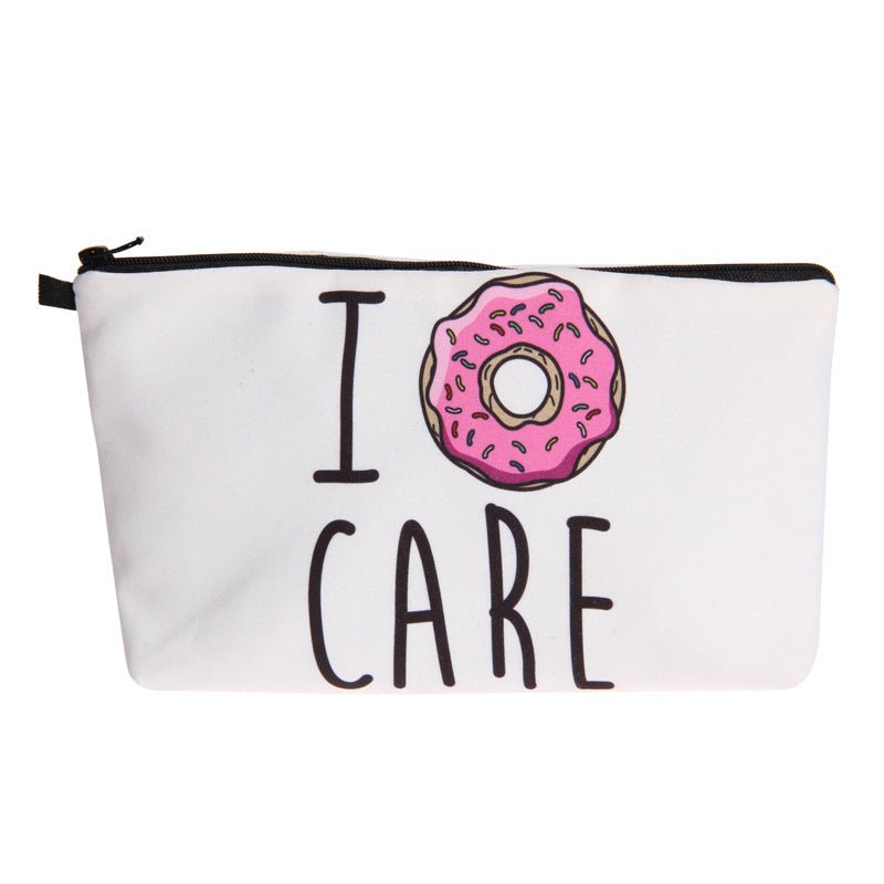 Multifunctional Letter Print Cosmetic Clutch Bag for Women Hzb834