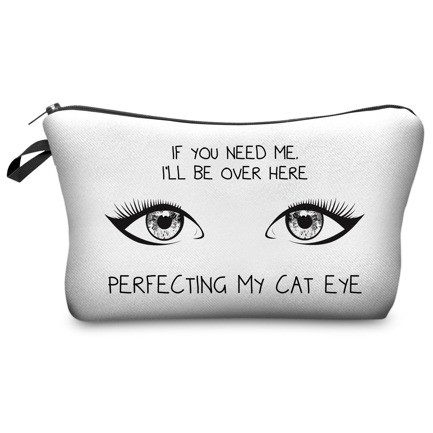 Multifunctional Letter Print Cosmetic Clutch Bag for Women Hzb759