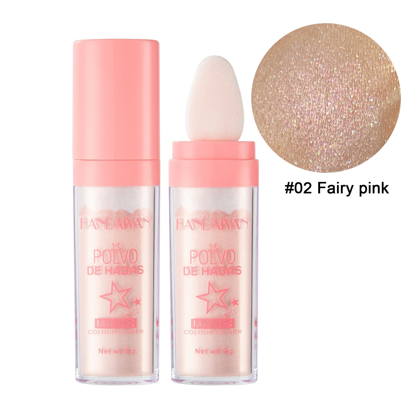 Natural Three - Dimensional Body Brightening Highlighting Powder 02pink