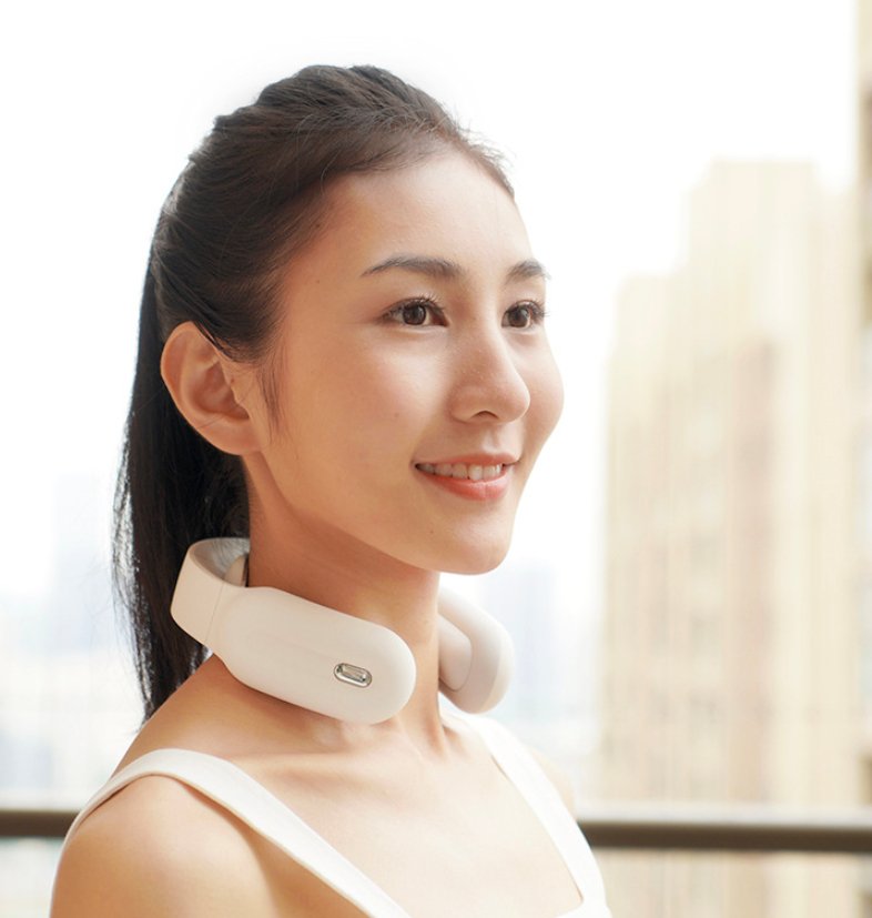 NeckEase Pro: Intelligent Neck Massager for Ultimate Relaxation Pink