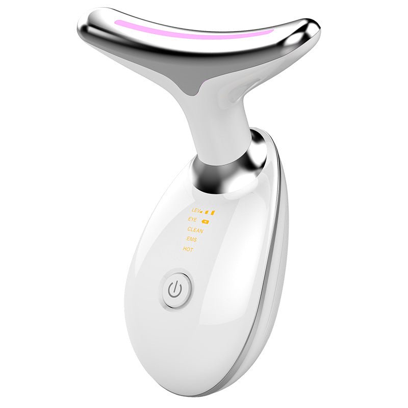 NeckLift Pro Plus: EMS Neck Lifting Massager for Enhanced Beauty White