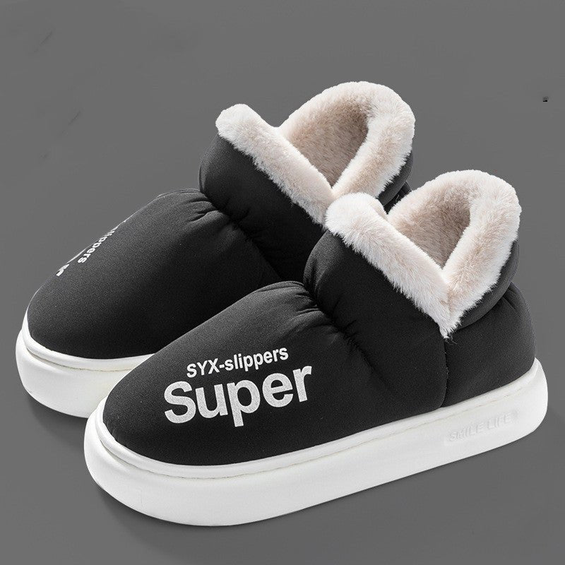 New Covered Heel Down Cotton Outdoor Garden Walking Shoes For Women Black