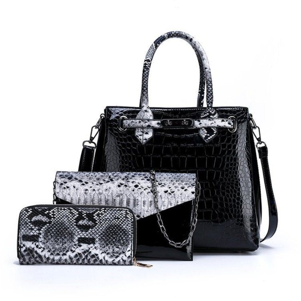 New High - Quality Women's Clutch - Stylish Handbag for Ladies Black