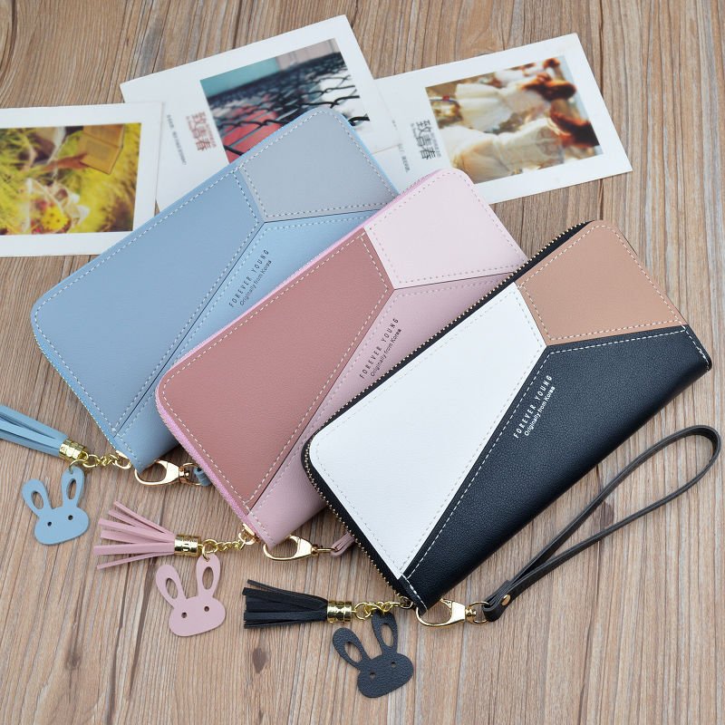 New ladies clutch purse Black