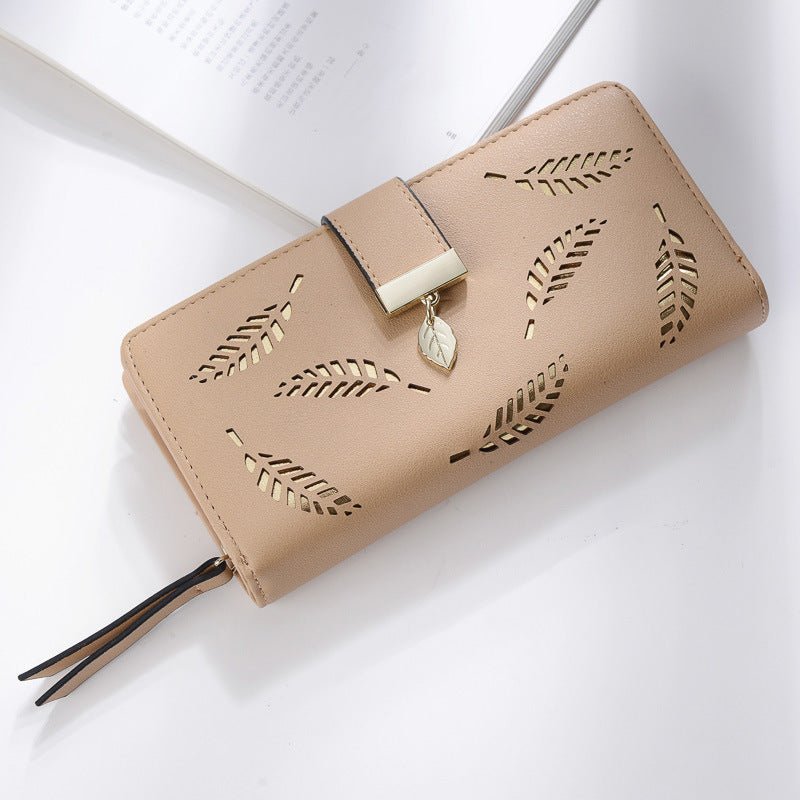 Pastoral small floral rhombic clutch Apricot A
