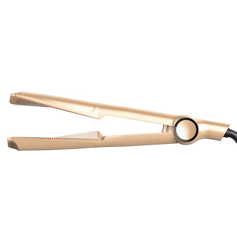 Pro Styling 2 - in - 1 Hair Straightener & Crimper for Wet/Dry Hair Gold