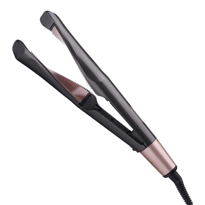 Pro Styling 2 - in - 1 Hair Straightener & Crimper for Wet/Dry Hair Black