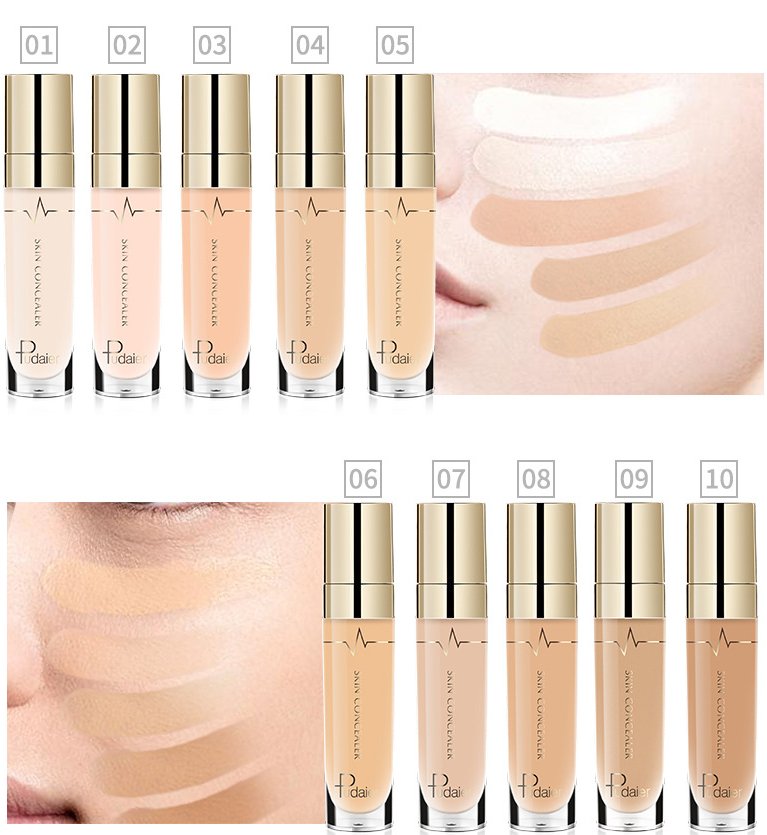 Pudaier Professional Makeup Base: Long - Lasting Moisturizing Concealer A