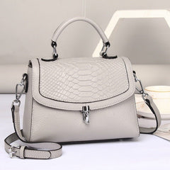 Real Leather Clutch Cross Shoulder Bag, Head Layer Brown