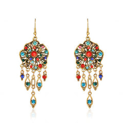 Retro Ethnic Style New Earrings - Creative Women's Fashion DC1992 5 Color