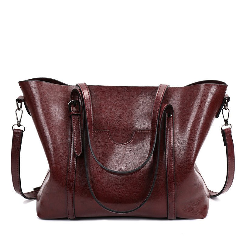 Retro European Clutch Messenger Bag for Stylish Women Coffee