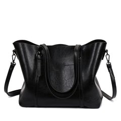 Retro European Clutch Messenger Bag for Stylish Women black