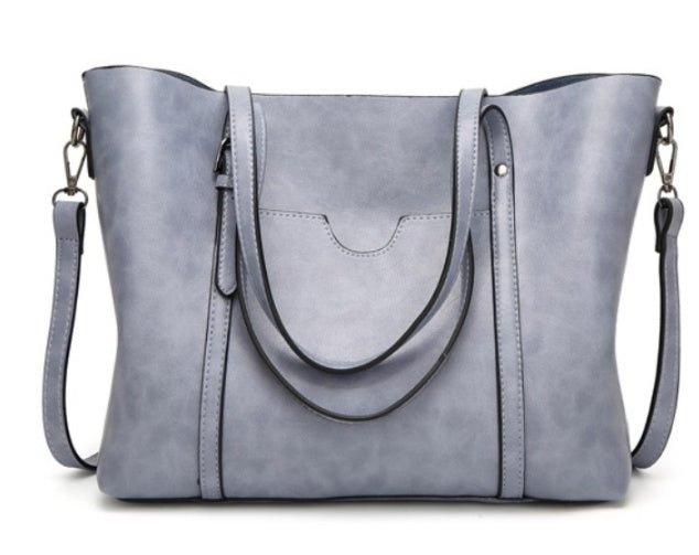 Retro European Clutch Messenger Bag for Stylish Women Light blue