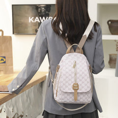 Retro Popular Women's Backpack - European & American Fashion Brown