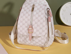 Retro Popular Women's Backpack - European & American Fashion Pink