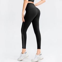 Seamless High Waisted Butt - Lifting Yoga Leggings for Women Black