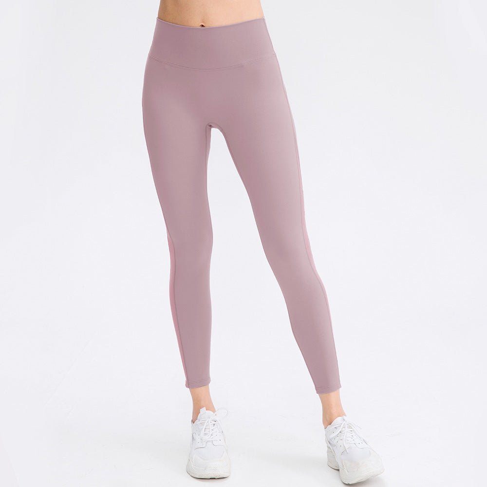 Seamless High Waisted Butt - Lifting Yoga Leggings for Women Light purple