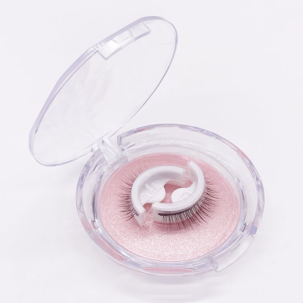 Self Adhesive Reusable 3D Mink Lashes Natural False Eyelashes 3DF009 thick style