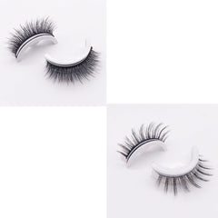 Self Adhesive Reusable 3D Mink Lashes Natural False Eyelashes SetC