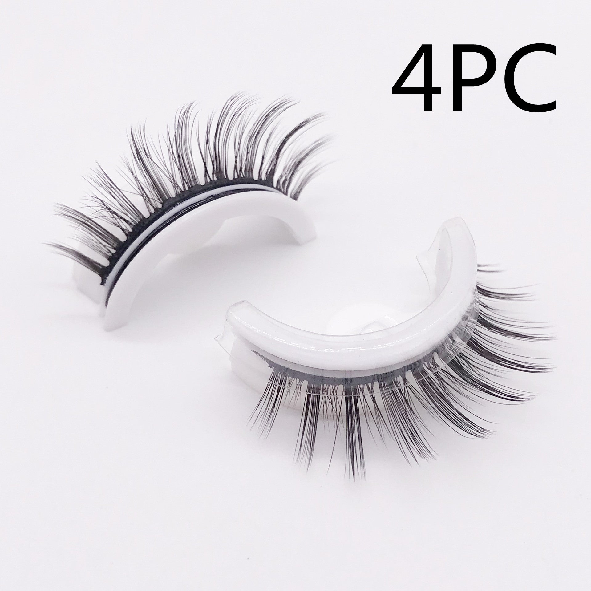 Self Adhesive Reusable 3D Mink Lashes Natural False Eyelashes 3DF036 long style