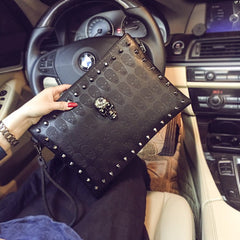 Shantou clutch Black A