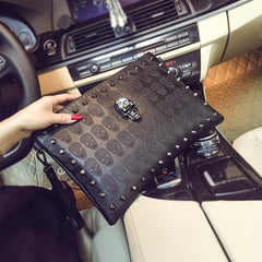 Shantou clutch Black A