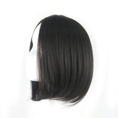 Short Bob Brazilian Remy Human Hair Wig for Black Women Black