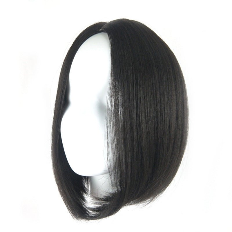 Short Bob Brazilian Remy Human Hair Wig for Black Women Black