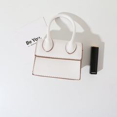 Small Square Bag Lipstick Bag Messenger Bag White