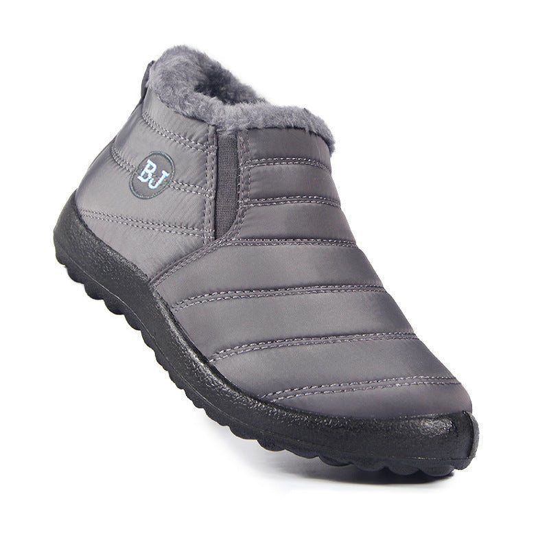 Snow Boots Waterproof Winter Footwear Grey