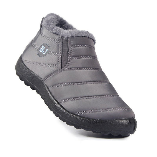 Snow Boots Waterproof Winter Footwear Grey