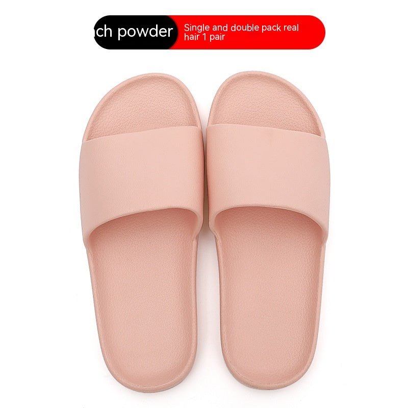 Soft Bottom Anti - slip Sandals Secure Grippe Comfort for Home Peach Pink