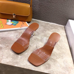 Stiletto High Heel Sandals – Elevate Your Elegance Brown