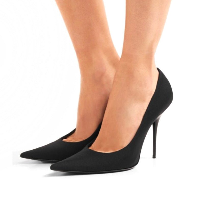 Stiletto High Heel Women's Shoes – Timeless Elegance and Style Purple
