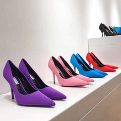 Stiletto High Heel Women's Shoes – Timeless Elegance and Style Apricot