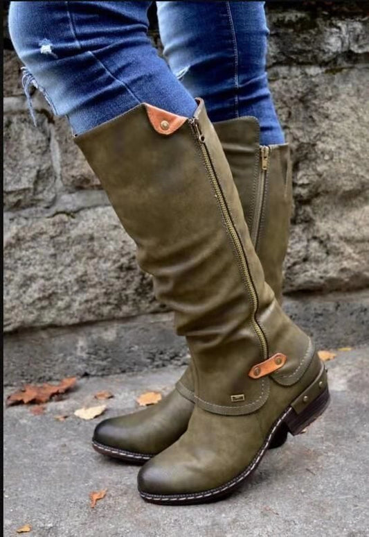 Stylish and Comfortable Women’s Boots for Every Occasion Army Green