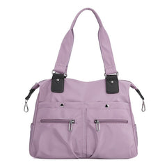 Stylish Clutch for Shopping and Travel Essentials Purple